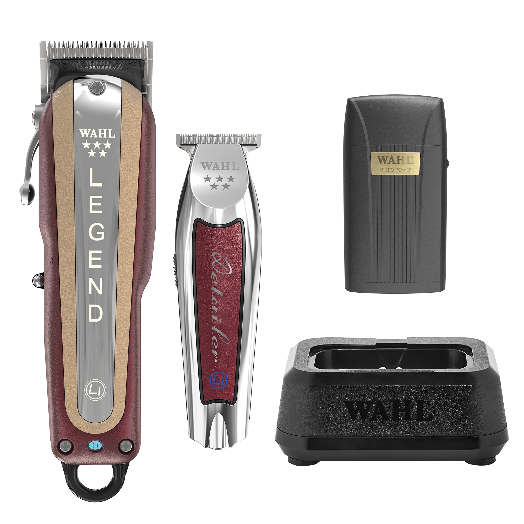 Kit Máquina de Cortar Cabelo Wahl Legend Cordless Bivolt +