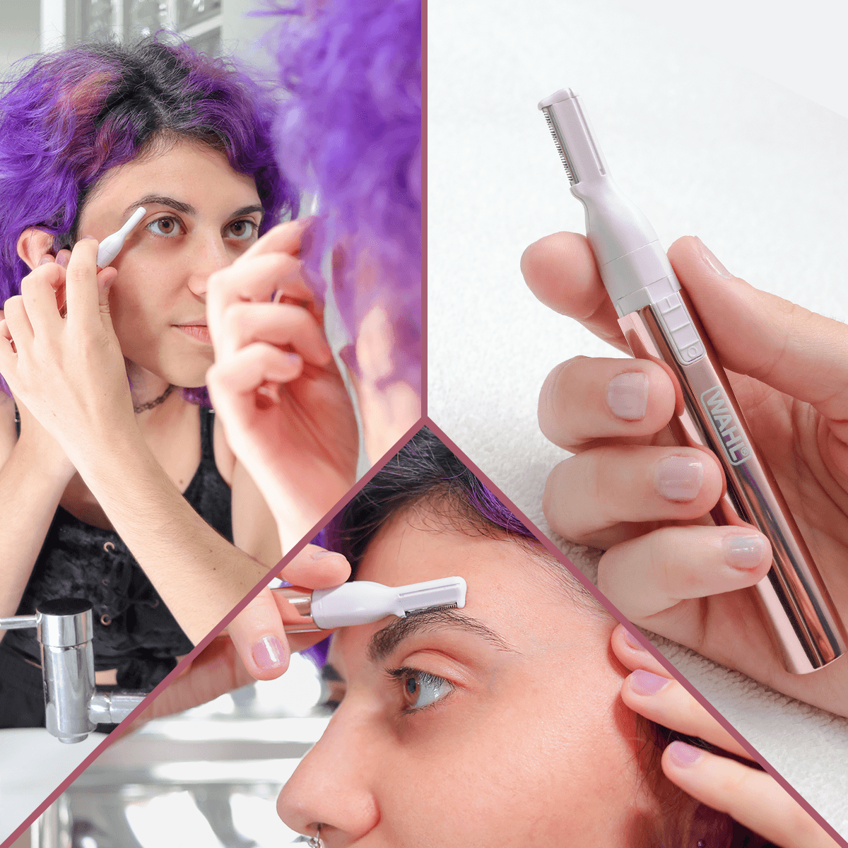 Aparador de Pelos Clean & Confident Ouro Rose Wahl | Loja Wahl