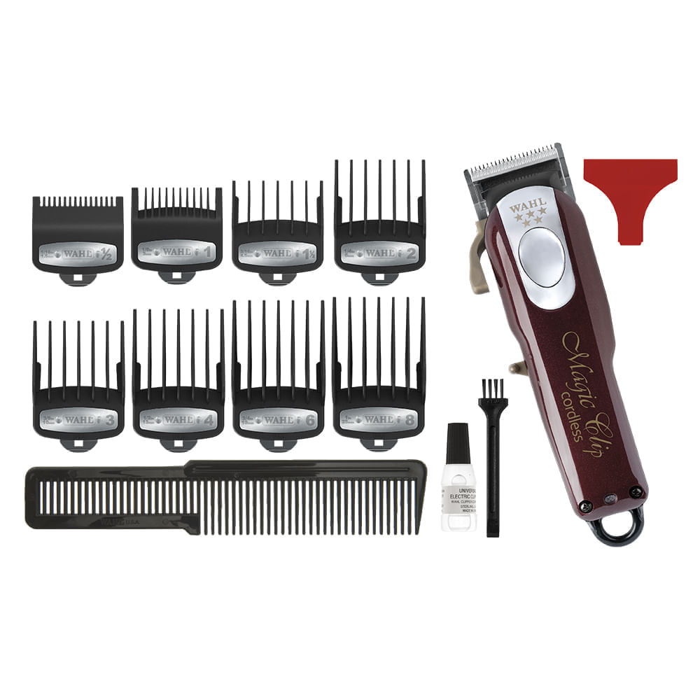 Máquina de Cortar Cabelo Profissional Wahl Magic Clip Sem Fio