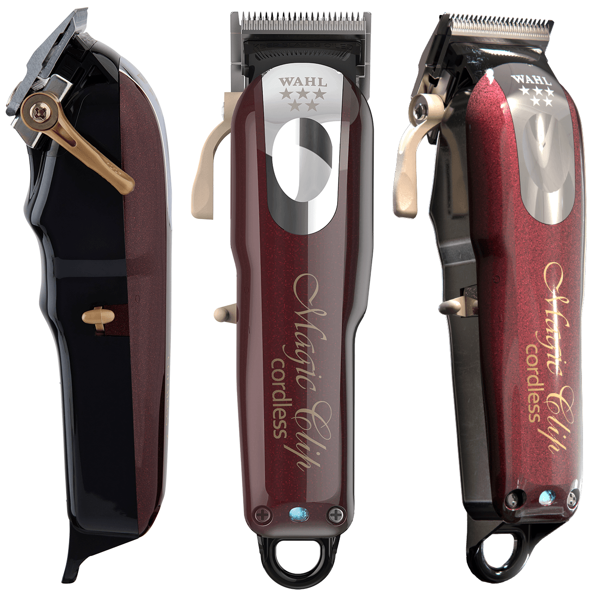 Kit Máquina de Cortar Cabelo Profissional Sem Fio Wahl Magic Clip